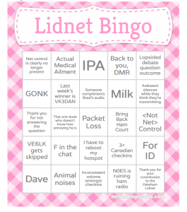 Lidnet Bingo